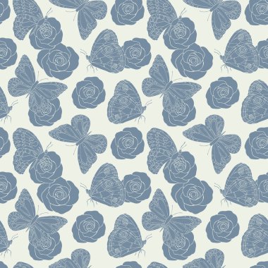 Kelebek kusursuz desen