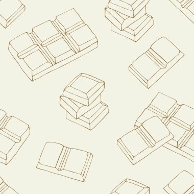 çikolata pürüzsüz desen