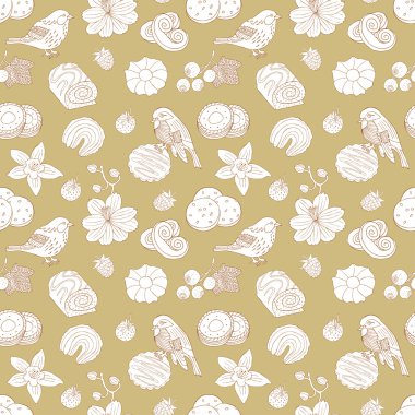 Çerez pürüzsüz desen