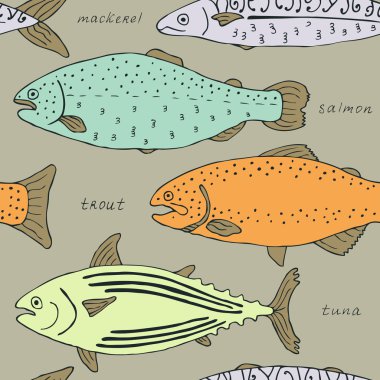 Balık sorunsuz arka plan