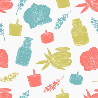 Spa el çekilmiş arka plan