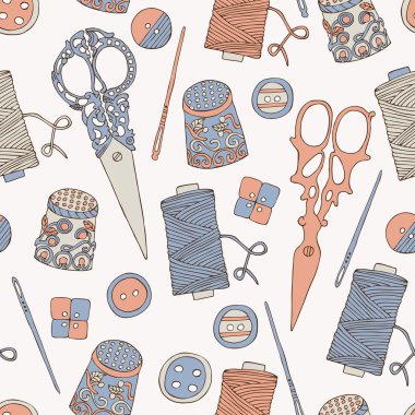 dikiş elle çizilmiş desen