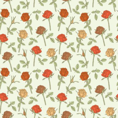 Gül sorunsuz arka plan