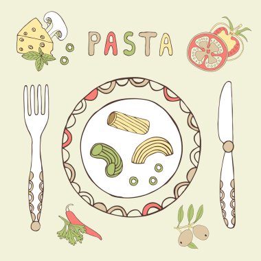 tabak makarna kartı