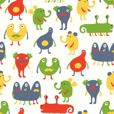 canavar sorunsuz arka plan