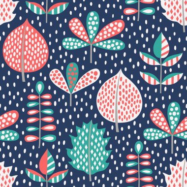 yaprakları sorunsuz arka plan