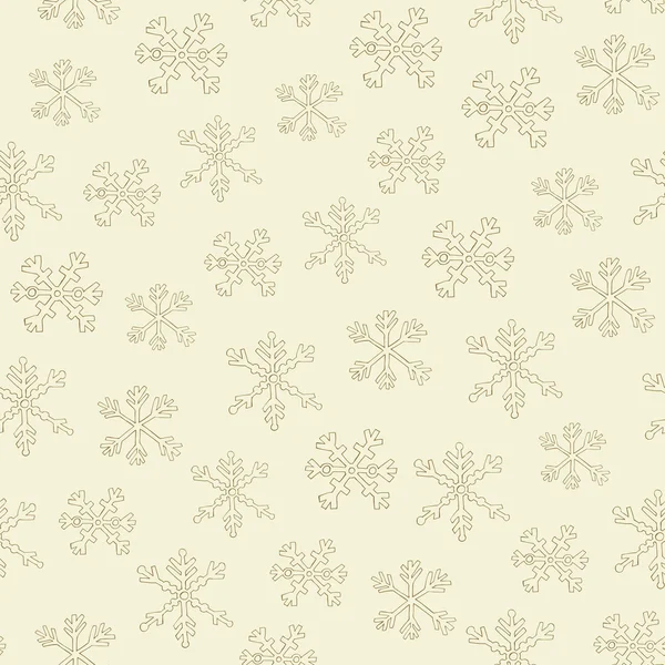 Snowflake retro seamless — Stock Vector