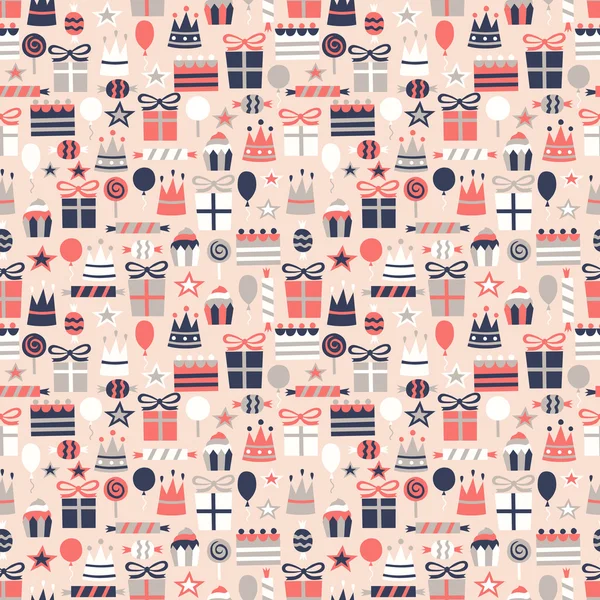 Holiday seamless background — Stockvector