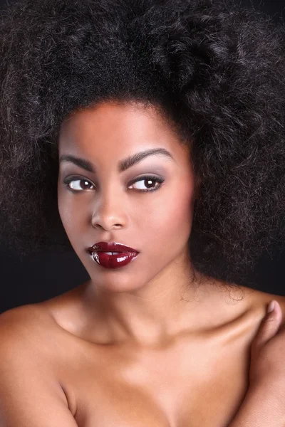 Beautiful African American Black Woman — Stock Photo, Image