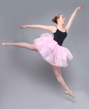 güzel bale dansçısı portre