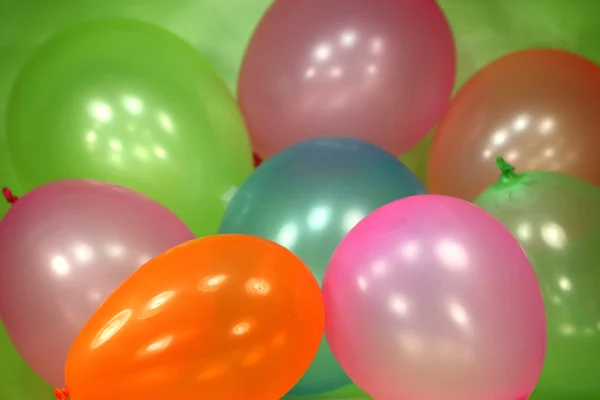 Festliche bunte Ballon Hintergrund — Stockfoto