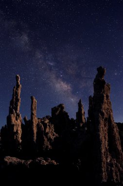 mono Gölü tufas sanat manzara görüntüsü