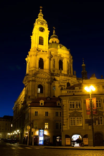 Crepúsculo Praga — Fotografia de Stock