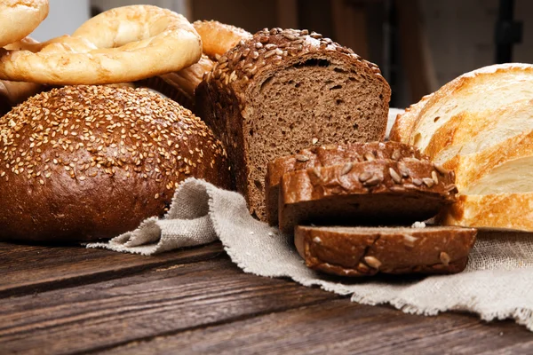 Brotsortiment — Stockfoto