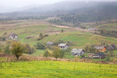 Karpat dağlarında sonbahar