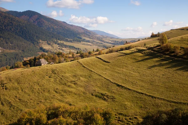 Carpazi montagne paesaggio — Foto Stock