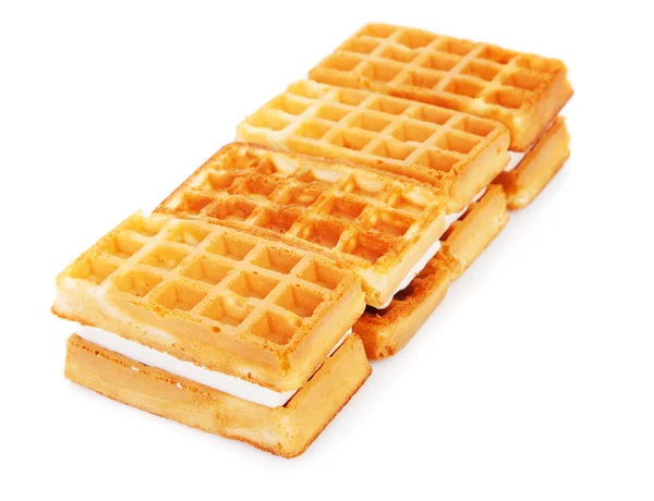 Tasty waffles — Stock Photo, Image