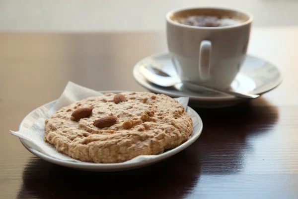 Café com sobremesa — Fotografia de Stock