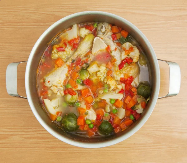 Chicken soup — Stock Photo, Image