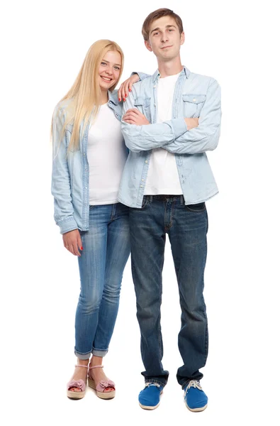 Beautiful young couple — Stock Photo, Image