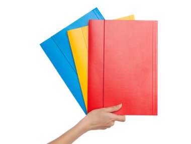 bir klasörde tutmak el