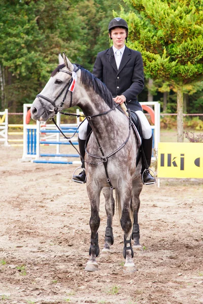 Wroclaw, Polonia: SEPT 29 - Juicios a caballo en Wroclaw —  Fotos de Stock