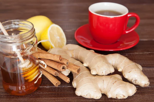 Ginger tea — Stock Photo, Image