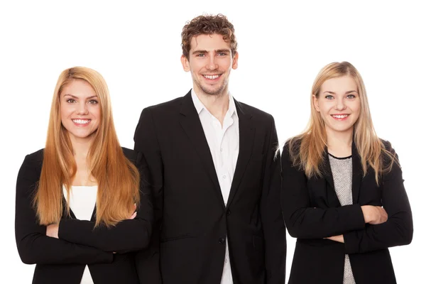 Gruppe junger Geschäftsleute — Stockfoto