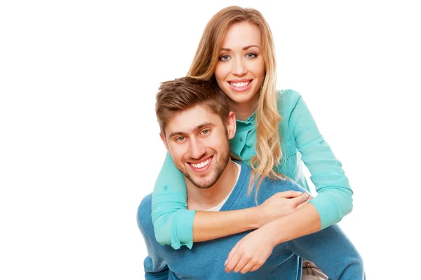 Young beautiful couple Stock Image