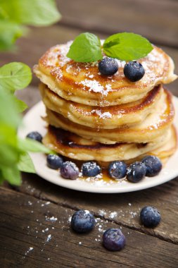 yaban mersini ve nane ile lezzetli gözleme