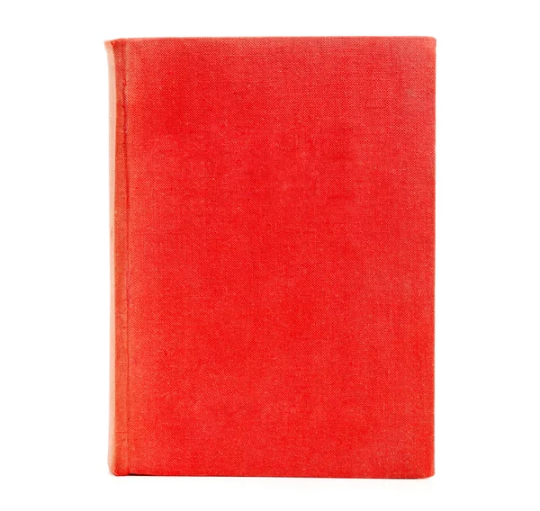 Red book isolated on white background — Stock Photo, Image