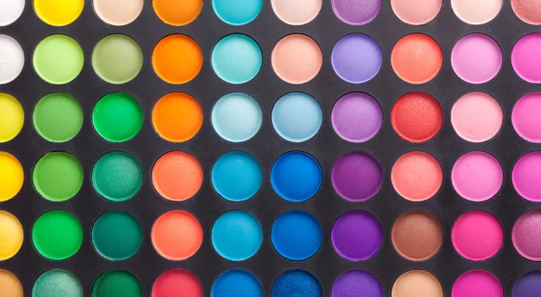 Eye shadow make-up palette — Stock Photo, Image