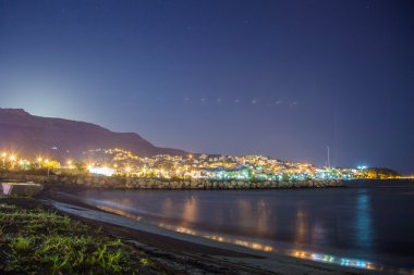 Twilight - split, Hırvatistan bir tatil kasabası görünümü