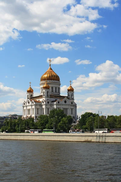 Świątynia Chrystusa Zbawiciela w Moskwie — Zdjęcie stockowe