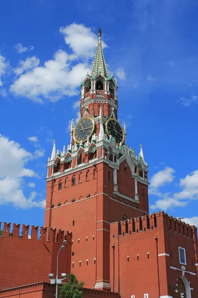 Torre del reloj del Kremlin de Moscú — Foto de Stock