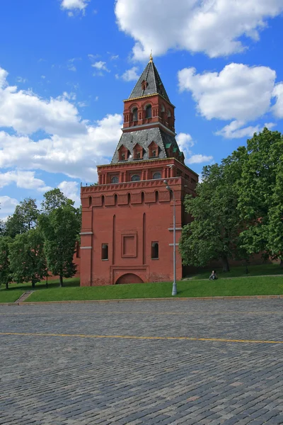 Torre de Moscou Kremlin Nabatnaya — Fotografia de Stock