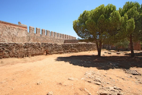 Alanya fortress backyard, Turkey — Stock Photo, Image