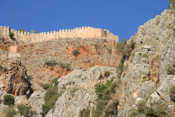 Pevnost Alanya, Turecko — Stock fotografie