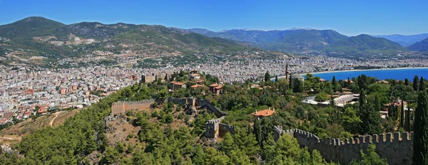Panorama din Alanya, Turcia — Fotografie, imagine de stoc