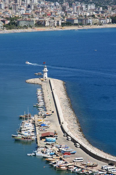 Faro de Alanya, Turquía — Foto de Stock