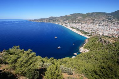 alanya şehir panoraması