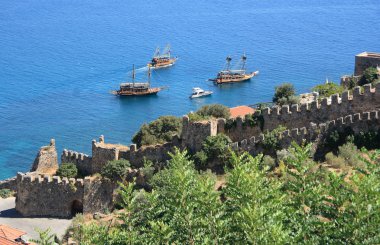 Alanya Kale duvarı, Türkiye