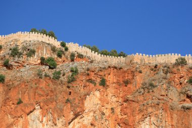 Alanya Kale duvarı