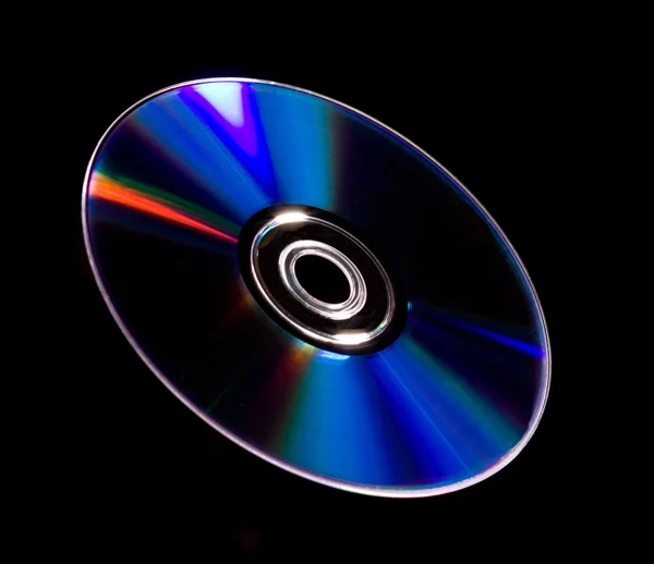 Kompakt disk uçan — Stok fotoğraf