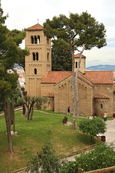 Romerska kyrkan i poble espanyol, barcelona — Stockfoto