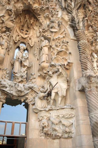 Sagrada familia beelden — Stockfoto