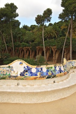 parc guell, seramik tezgah