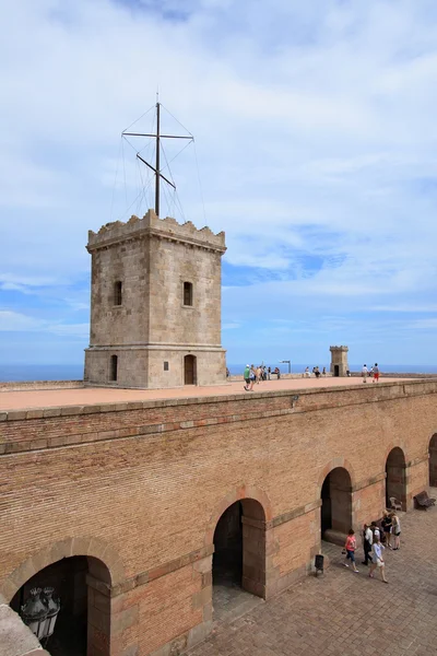 Castle of Montjuic, Barcelona — Stock Photo, Image