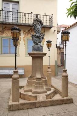 Barcelona'da poble espanyol çeşme