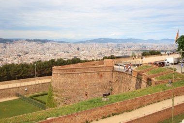Замок montjuic, Барселона